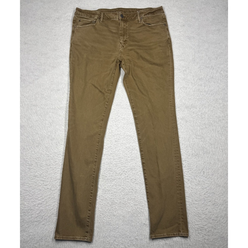 American Eagle Extreme Flex Khaki Casual Pants Beige‎ Men's Size 36x36